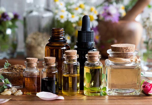Selection of essential oils